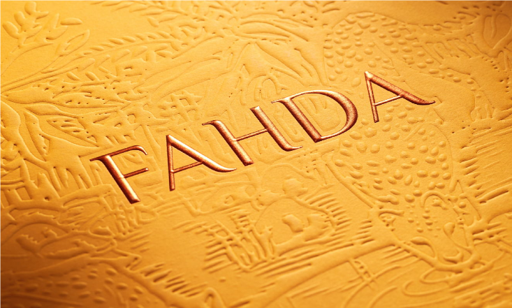 TOLD為沙特巧克力商Fahda設計的奢華巧克力禮盒包裝