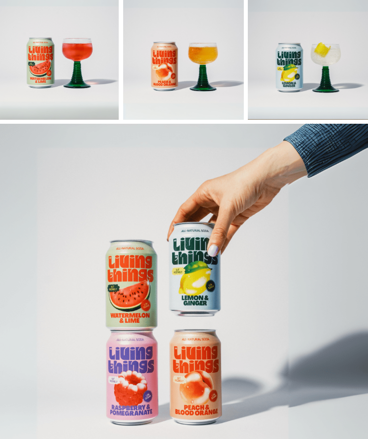 LivingThings果啤包裝設(shè)計(jì)欣賞：繽紛果味，魅力綻放 —— 邂逅驚艷水果啤酒包裝設(shè)計(jì)