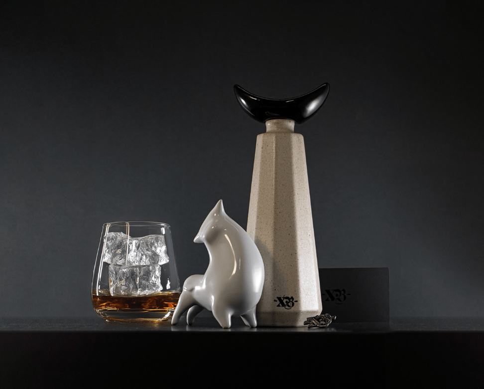 龍舌蘭酒紀(jì)念瓶設(shè)計：海伊工作室（Hi Estudio）設(shè)計的布拉米多（Bramido）龍舌蘭酒限量版酒瓶，致敬十年卓越歷程。